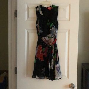 Kirna Zabete for target black dress floral detail